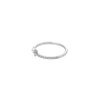 Petite A ring brilliant - 14kt white gold