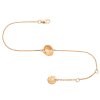 Concha pearl bracelet mini A - gold-plated silver