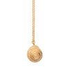 Concha pearl necklace large B - gold-plated silver