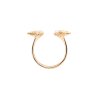 Concha pearl ring - gold-plated silver