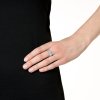 Aroha ring - 14kt white gold