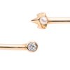 Petite A bracelet brilliant - 14kt yellow gold
