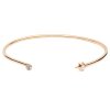Petite A bracelet brilliant - 14kt yellow gold
