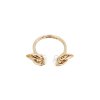 Lyra pearl ring - 14kt yellow gold
