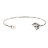 Halia pearl bracelet - silver