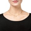 Ava petite pearl necklace - gold-plated silver