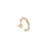Foam earring B - thin - puzetta - 14kt yellow gold