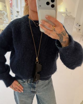 FOAM GLASSES CHAIN NECKLACE