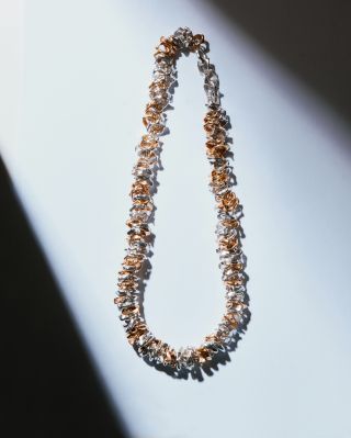 TYRIAN NECKLACE GOLD PLATED SILVER