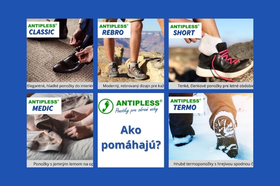 Ako dokáže správna voľba ponožiek zmierniť zdravotné problémy nôh?