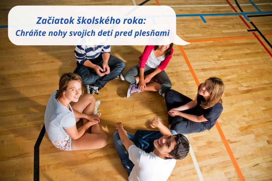 Začiatok školského roka: Chráňte nohy svojich detí pred plesňami