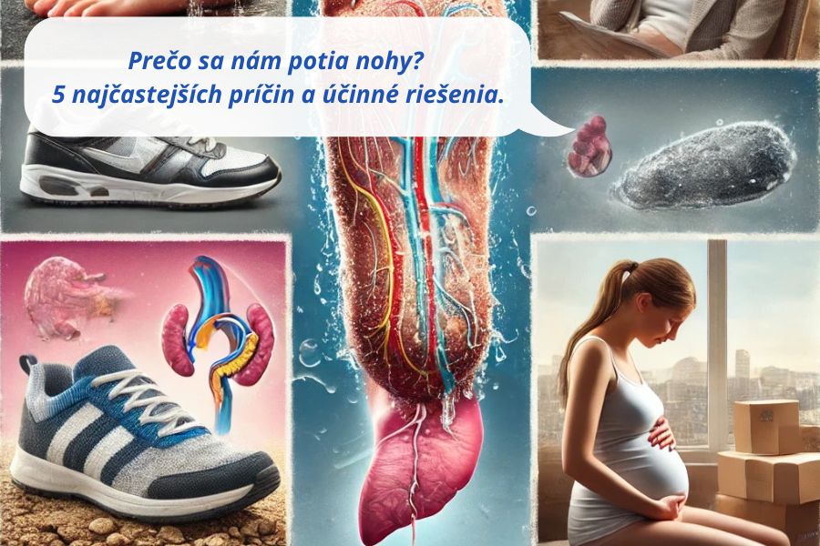 Prečo sa nám potia nohy? 5 najčastejších príčin a účinné riešenia
