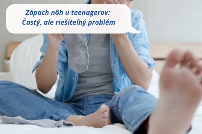 Zápach nôh u teenagerov: Častý, ale riešiteľný problém