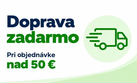 Doprava zadarmo nad 50 EUR
