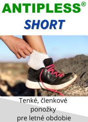 Členkové ponožky Antipless Short