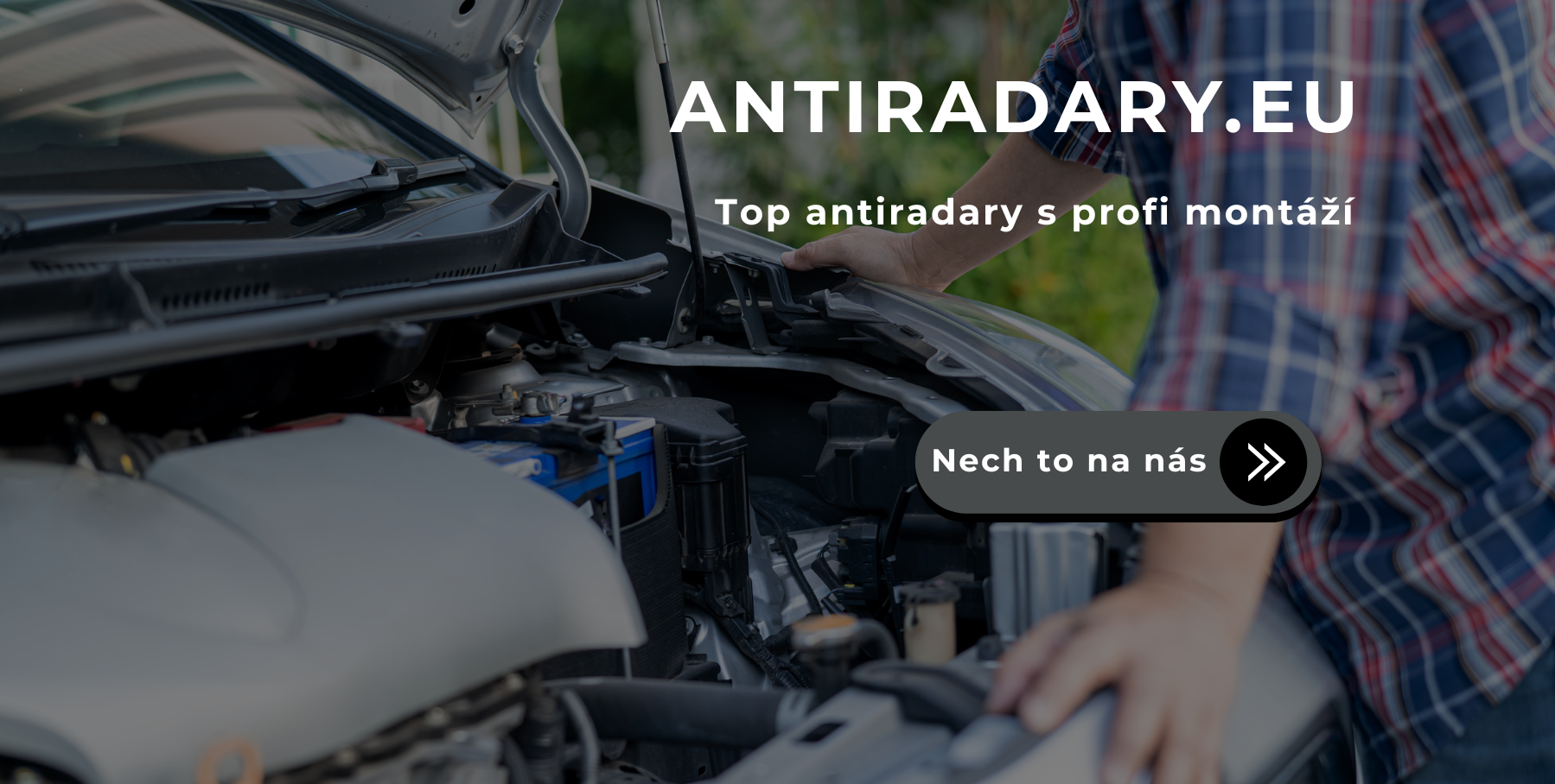 Profesionální montáž antiradaru do auta – Antiradary.eu nabízí top antiradary s odbornou instalací