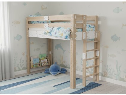 Patrova rostoucí postel MANU Š90/V200/VČ