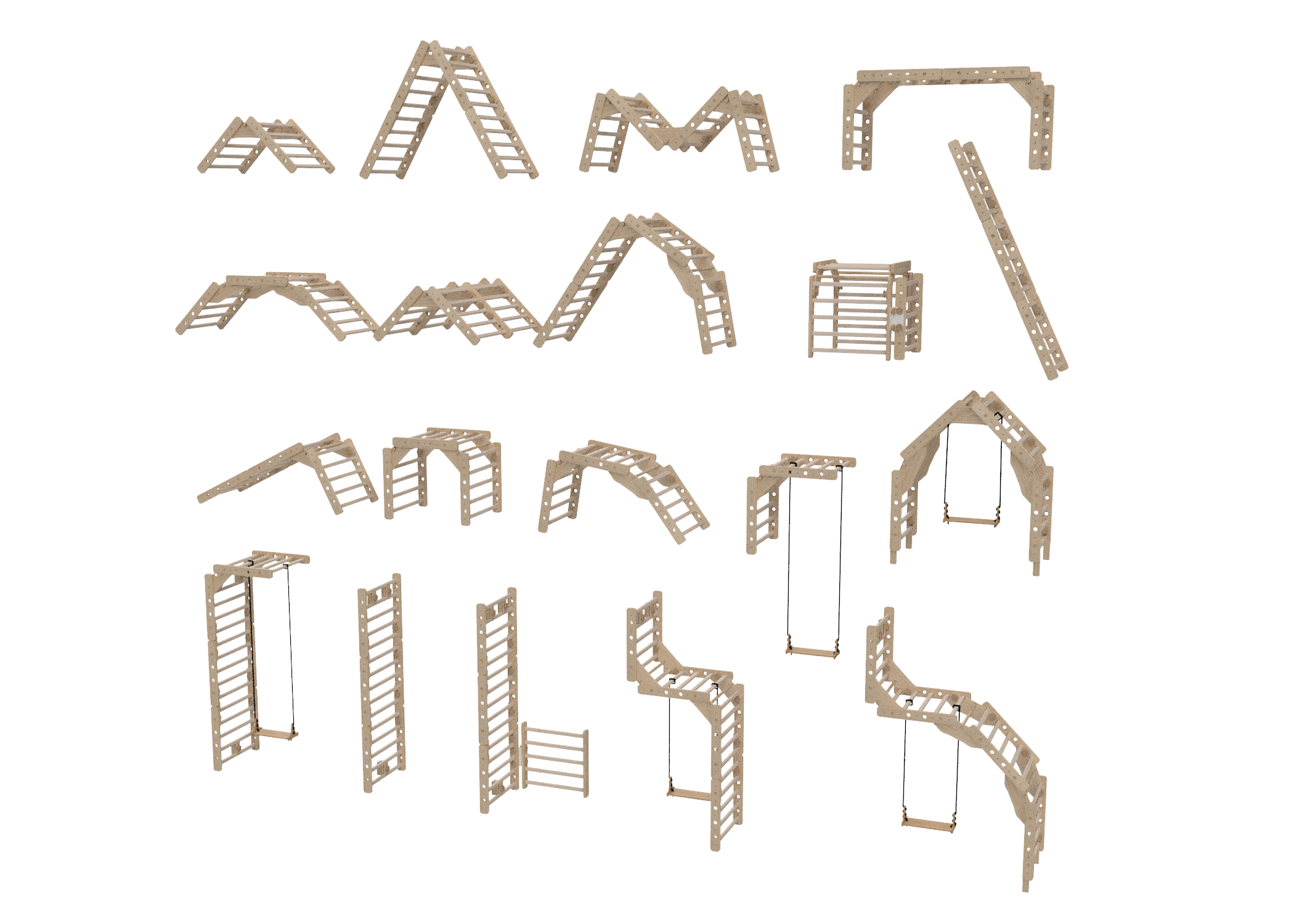 Faber Jungle - 20 preliezačiek v jednom balení Antonie Emma