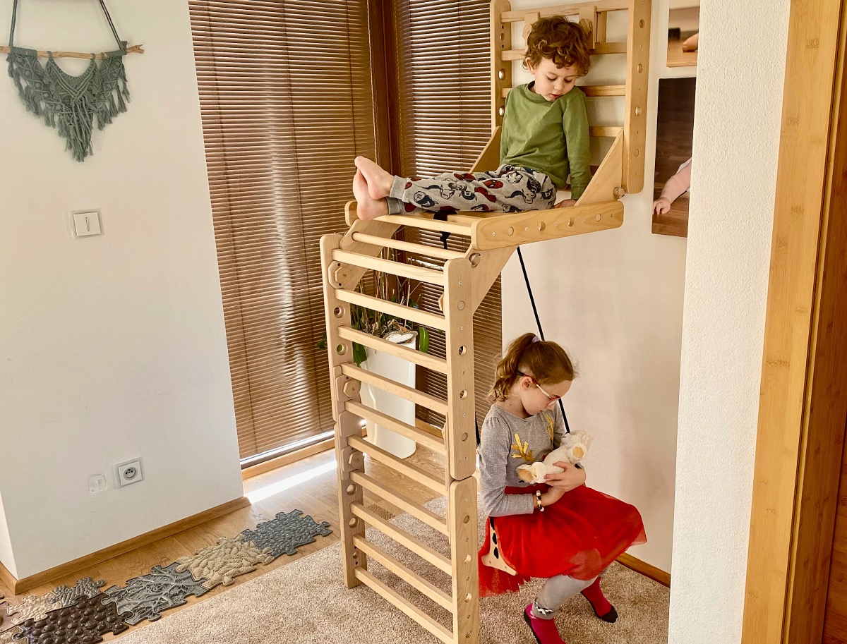 Stavebnice malý previs s hojdačkou - Faber Antonie Emma