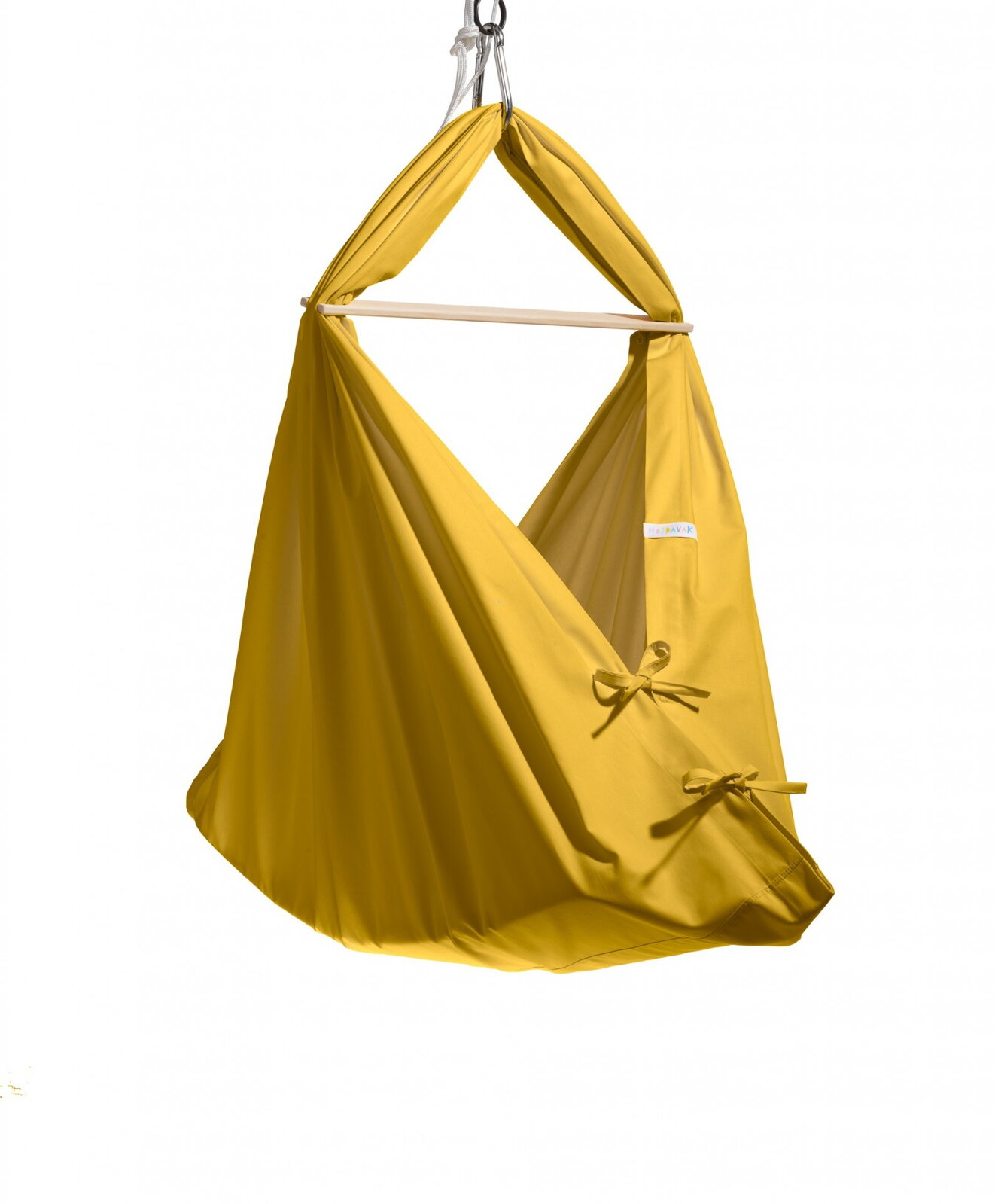 Textilná kolíska Hojdavak Baby/Swing Junior Farba: horčicová, Veľkosť: štandardná Antonie Emma