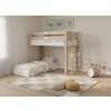 Dvoupatrová rostouci postel do L MANU Š90/V200/VB