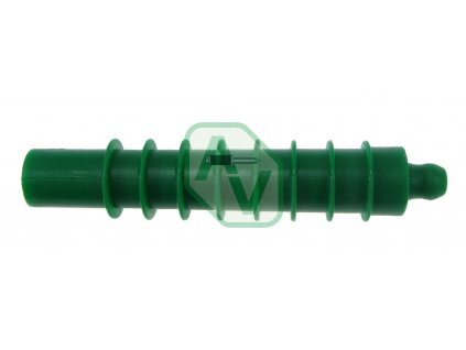 Injektor lamelový 12 mm zelený