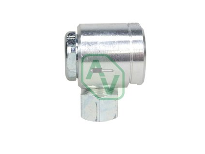 Hook-on-coupler 16 mm with rubber sealing 4 mm