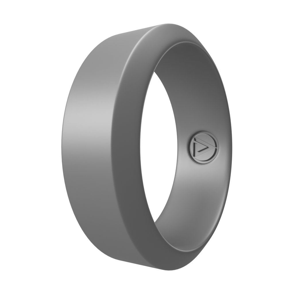 Silver | Silikonový prsten