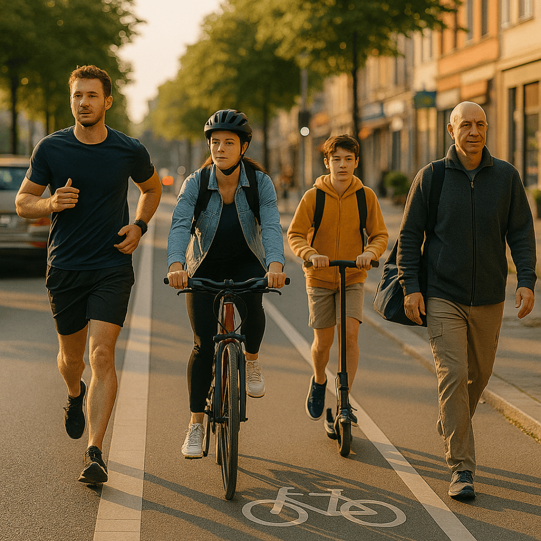 Sport jako doprava: ušetři peníze, získej zdraví a změň svůj pohled na pohyb