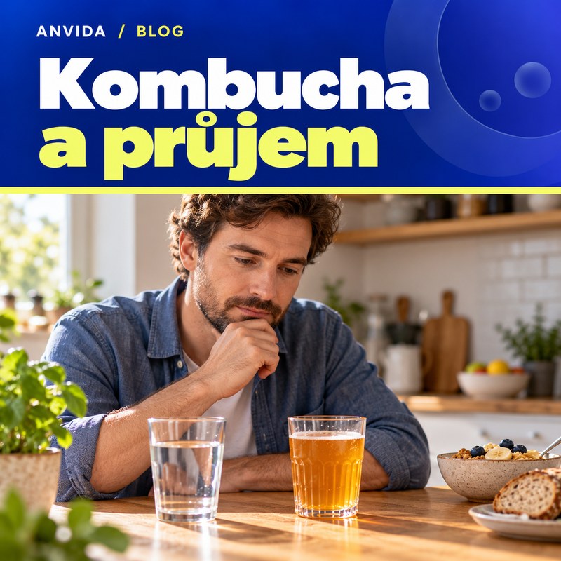 Kombucha a průjem: kdy zpozornět
