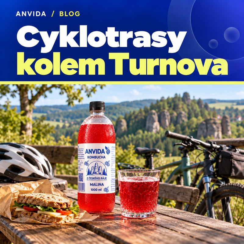 Cyklotrasy kolem Turnova: 5 výletů a pití na cestu