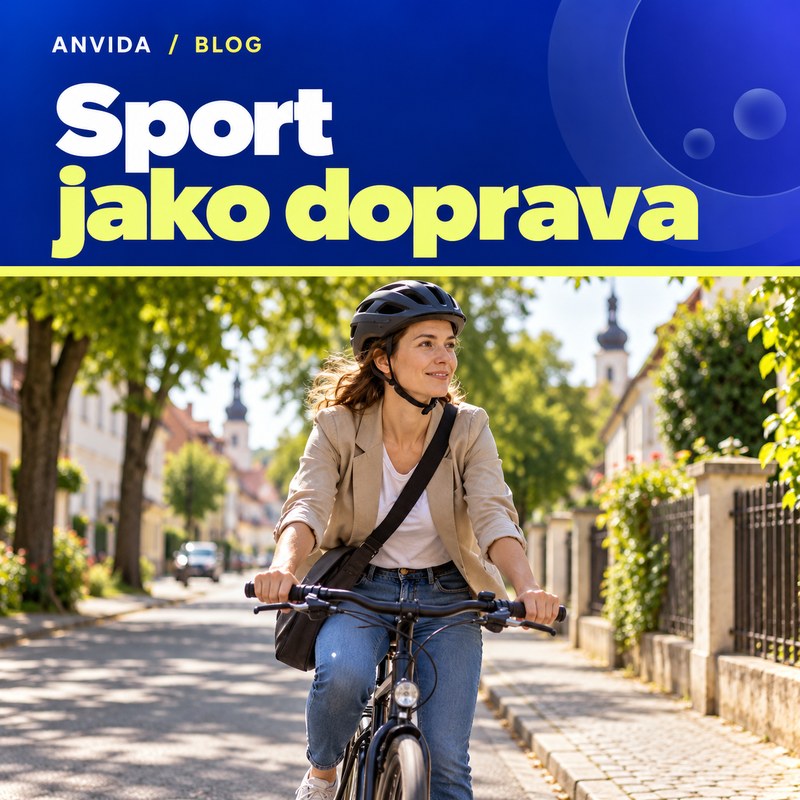 Sport jako doprava: ušetři peníze, získej zdraví a změň svůj pohled na pohyb