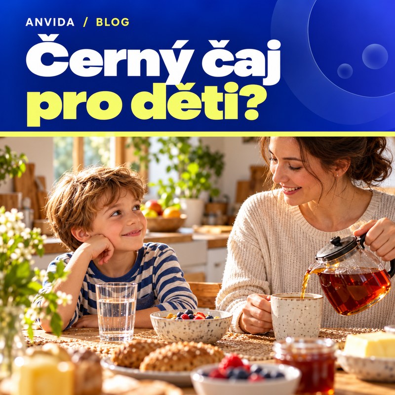 Můžou děti pít černý čaj?