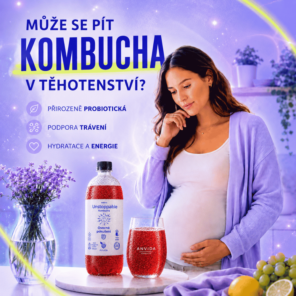 Může se pít kombucha v těhotenství?