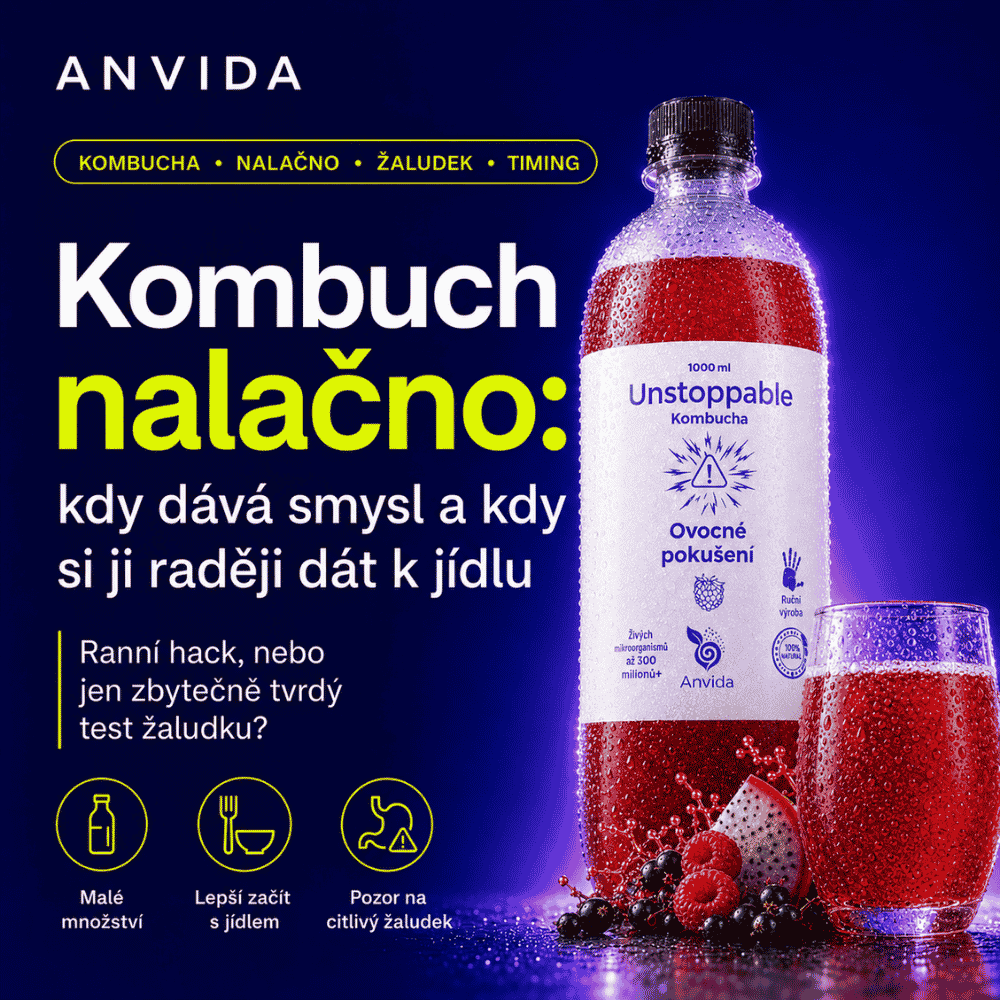 Kombucha nalačno: kdy ano, kdy raději ne