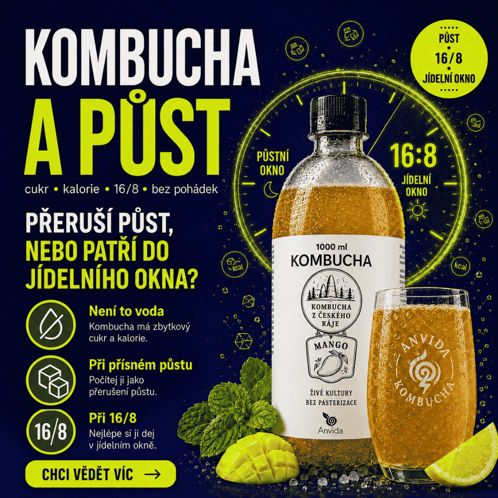 Přeruší kombucha půst?