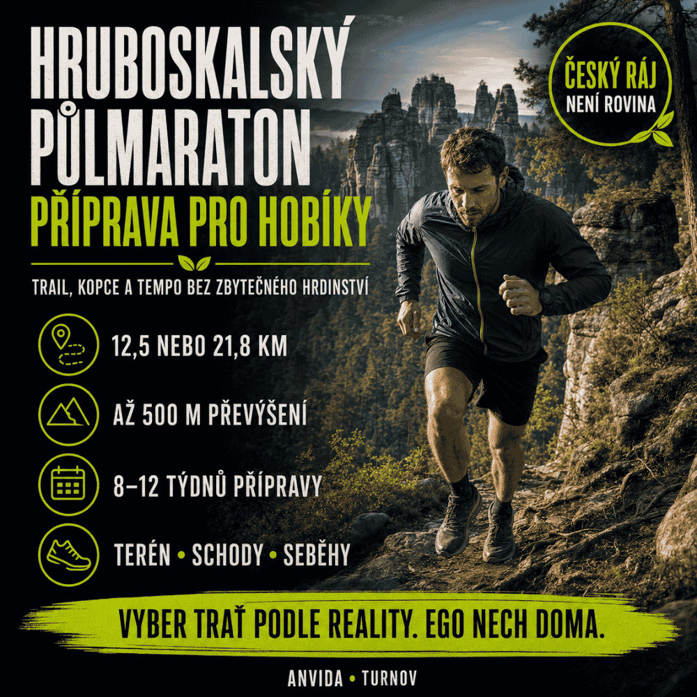 Hruboskalský půlmaraton: příprava