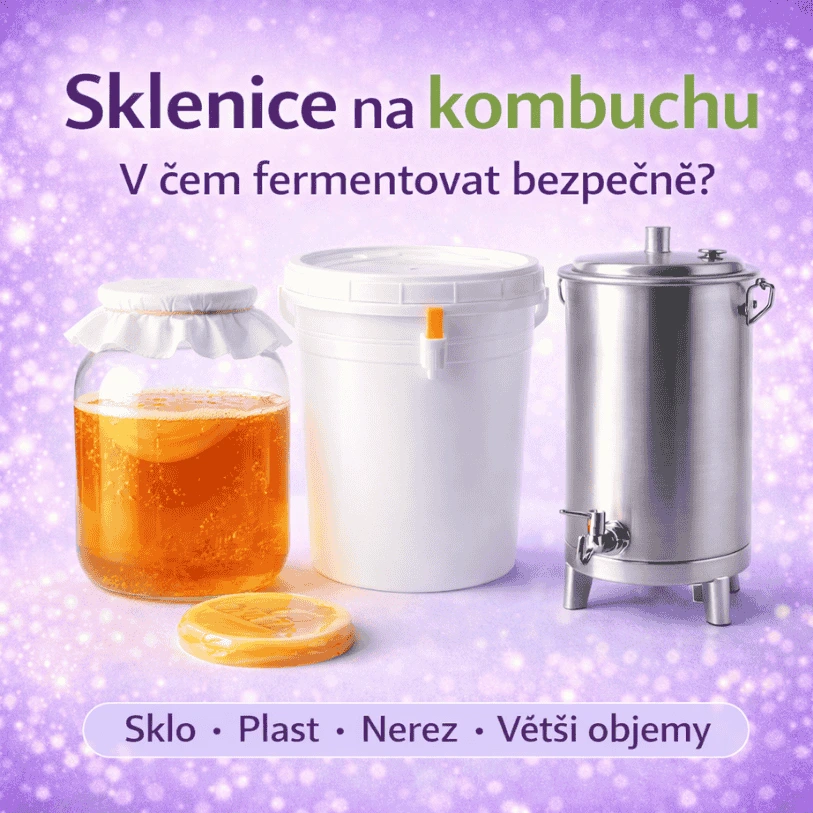 Sklenice na kombuchu: jak vybrat správnou nádobu