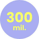 300 mil. živých kultur na 1 litr