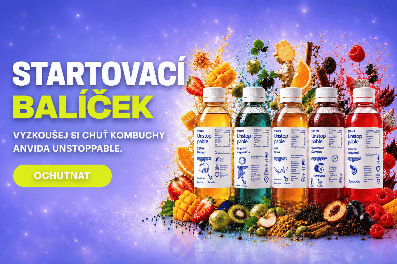 Startovací balíček Kombuchy