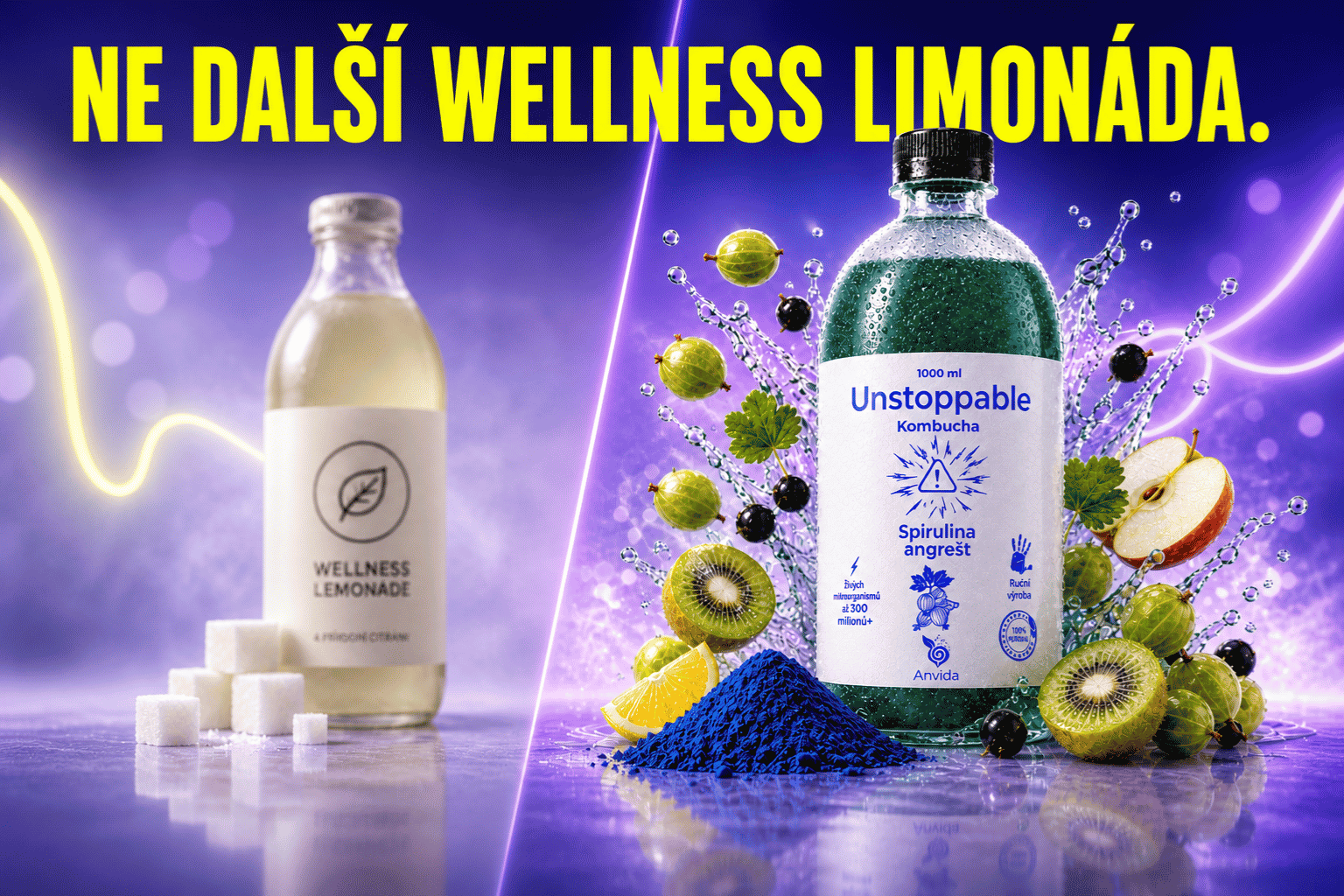 Lokální kombucha Anvida