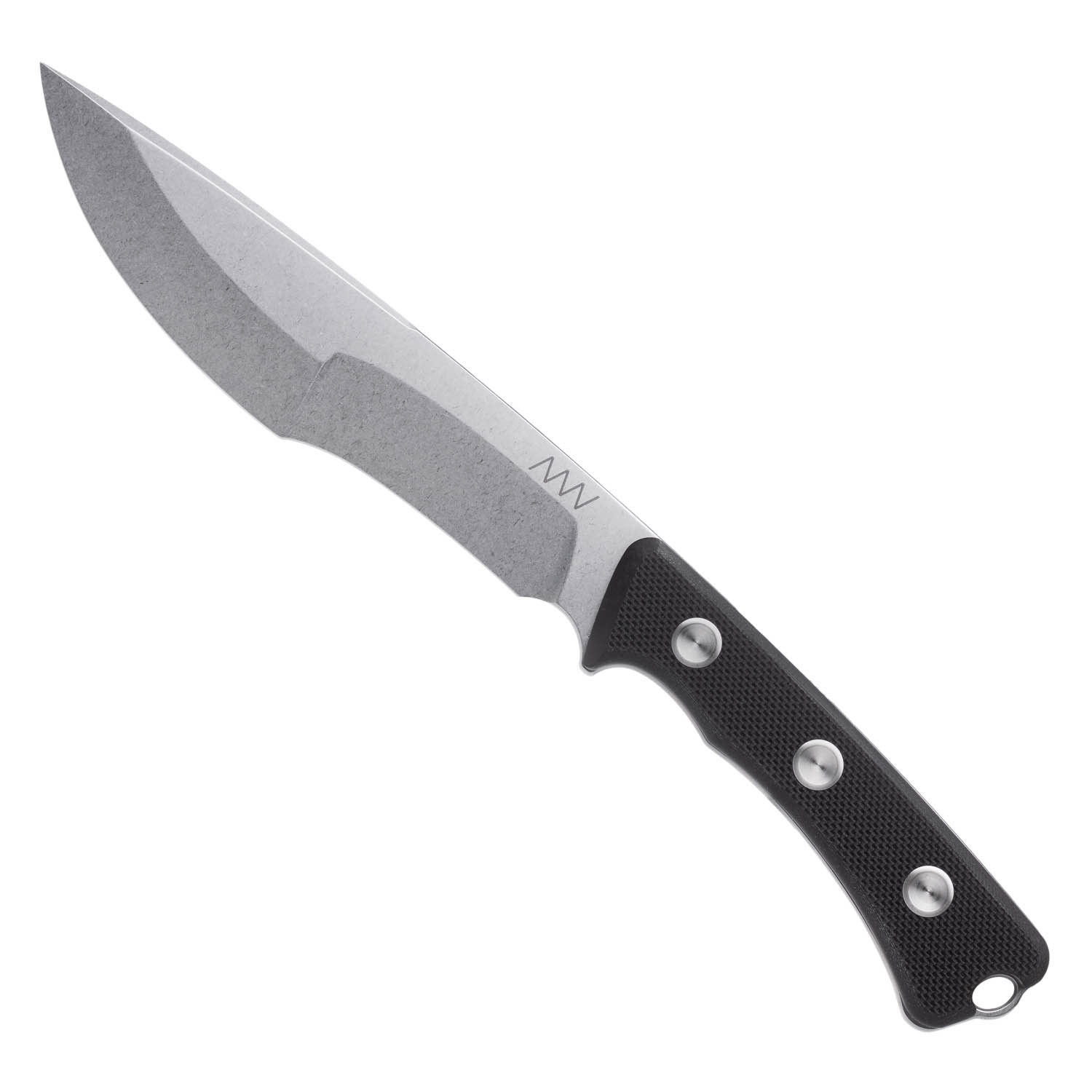 ACTA NON VERBA P500 Sheath: Leather, Blade: Cerakote Black, Handle: G10 Black