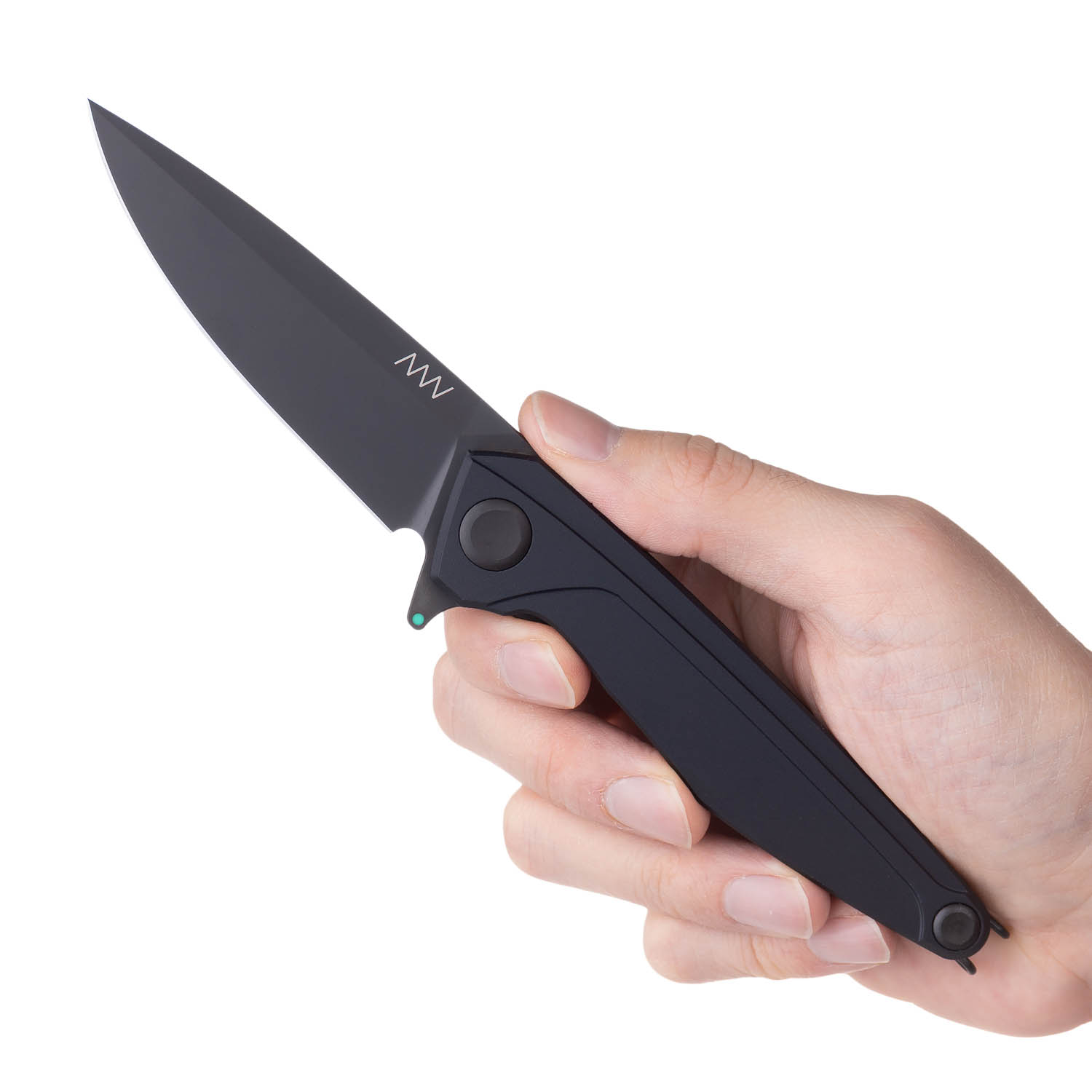 ACTA NON VERBA Z300 BB Blade: DLC / Plain edge, Handle and Lock: Dural / Liner Lock