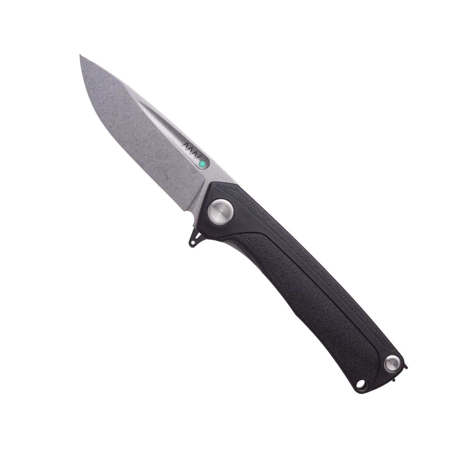 ACTA NON VERBA Z200 PLUS Blade: DLC Black / Plain edge, Handle and Lock: GRN Black / Liner Lock