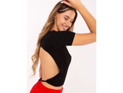 Černá halenka Pixie RUE PARIS
