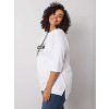 Bílá halenka s nápisem Raissa