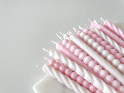 Tenké dortové svíčky, 6 kusů