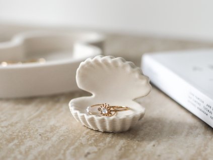 Mistička na prstýnky Sea Shell