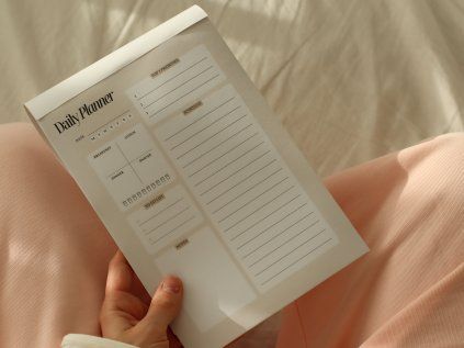 DAILY ROUTINES PLANNER A5