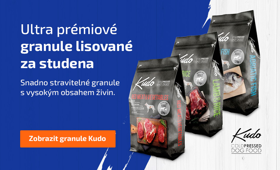 Ultra prémiové granule lisované za studena
